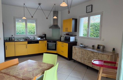 Sete Villa | Villa Saint Louis, 50 m from the beach, pool, 6 bikes, air conditioning, charging station ❤️❤️