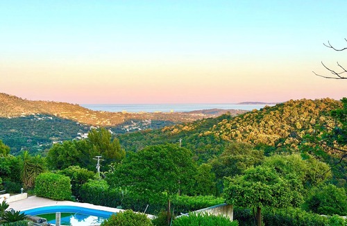 Bormes-Les-Mimosas Villa | Villa sea view private pool 4 bedrooms wifi air conditioning garden ideal family