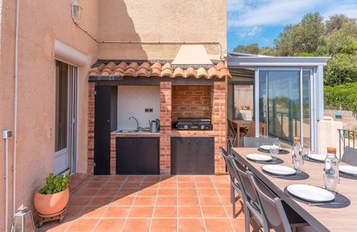 Giens House | Villa sea view Giens peninsula, pool, 4bed, 4bath, wifi, ideal for 2 families