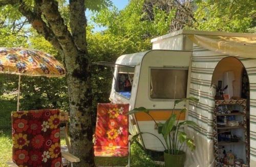 Voiron House | Vintage Caravan: Experience a Time Capsule in the Chartreuse Mountains