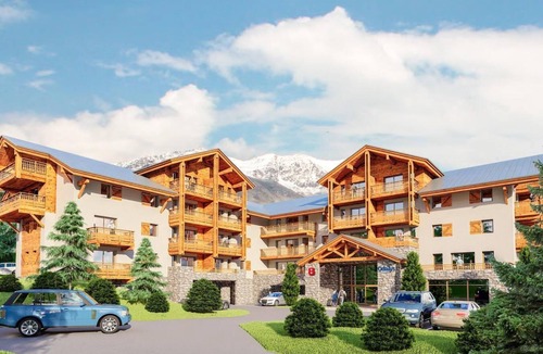 Saint-Etienne-de-Tinee Apartment | Wifi, 350m from resort center, swimming pool, sauna, hammam, tv, ski locker, 37m², Auron