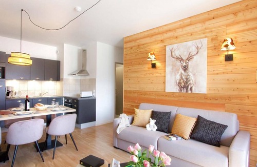 Orcieres-Merlette Apartment | Wifi, fitness, swimming pool, terrace, balcony, tv, 62m², Orcières Merlette 1850
