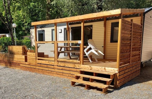 Roquefort-les-Pins House | ZEcamping 4 étoiles parc aquatique mobil-home TV clim 25m2