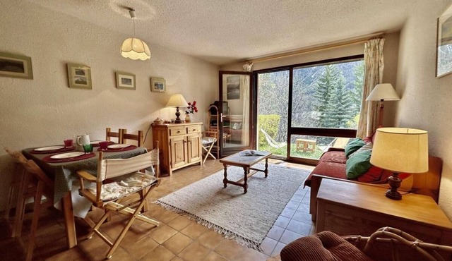 250m from resort center, 1st floor, terrace, tv, 35m², Serre Chevalier