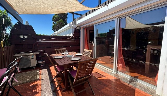35m² Air-Conditioned Villa, Sleeps 2-4, Parking