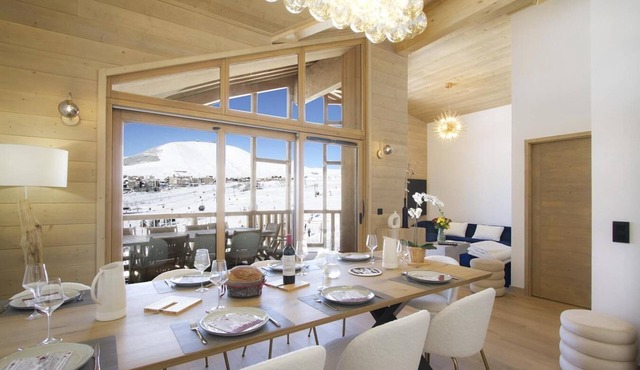 3rd floor, fitness, swimming pool, sauna, hammam, balcony, tv, ski locker, 93m², Alpe d'Huez in Huez