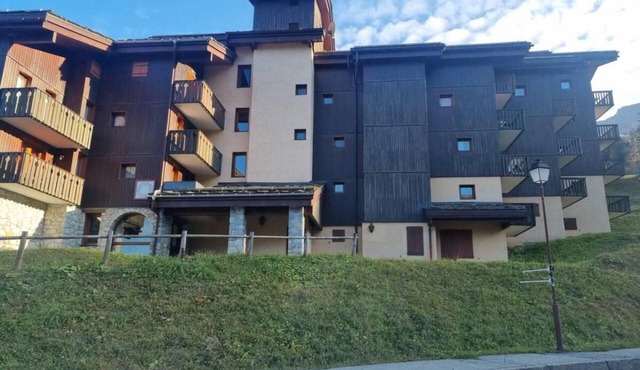 50m from shops, 3rd floor, terrace, tv, ski locker, 35m², Valmorel in Valmorel