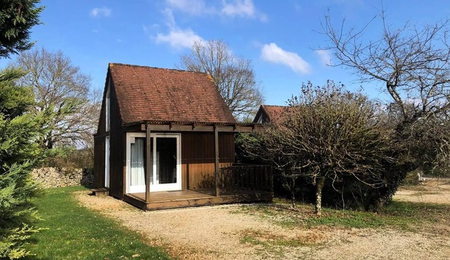Air-conditioned Quercy Chalets (30m²) 6 people in ROCAMADOUR