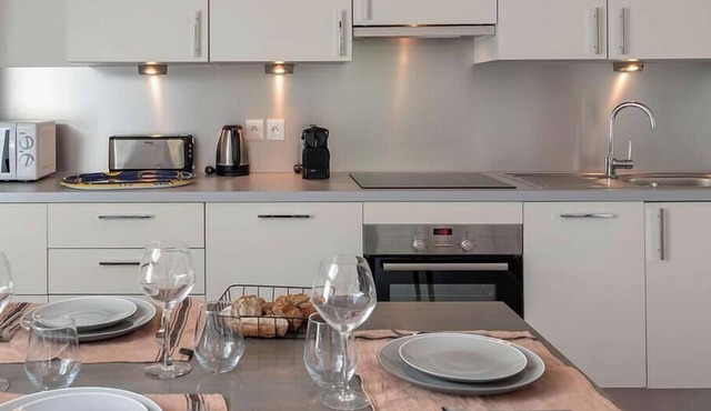 Apartment for 4 pp - top floor, modern, close to center and ski lifts in Châtel