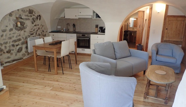 Apartment in vaulted cellar in the heart of Vallouise