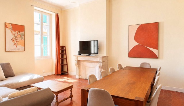 Appartement 145 m2 6 ch Canebière et Vieux-Port