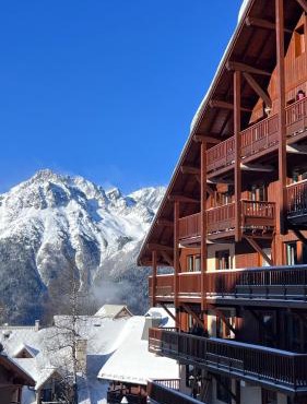 Appartement cosy 5-6p aux pieds des pistes 2 chambres 2 sdb