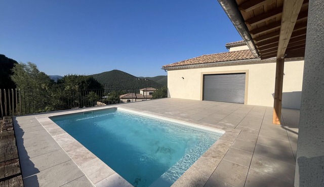Au Coeur des Cévennes, beautiful holiday home with private swimming pool for up to 9 people in Saint-Jean-du-Gard