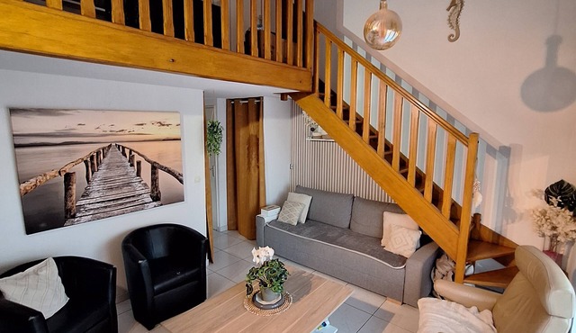 B&B 400 m from the beach, close to shops and restaurants.