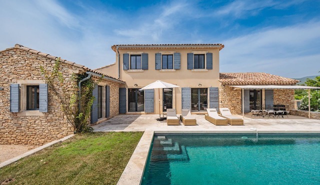 Bastide-style property with pool and grape vines