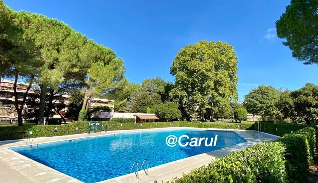 Beautiful 2-room apartment pool view park near sea Cannes