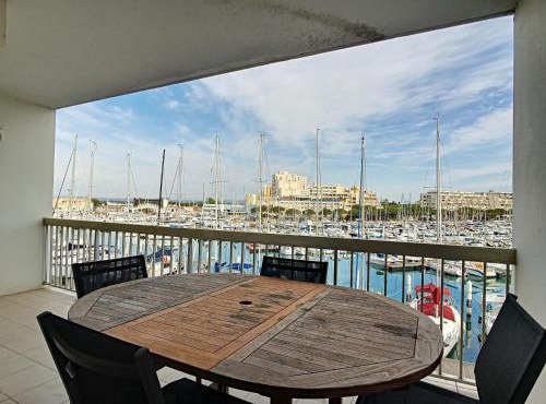 Bel F3 à Carnon avec piscine, parking, clim et WiFi - FR-1-715-8