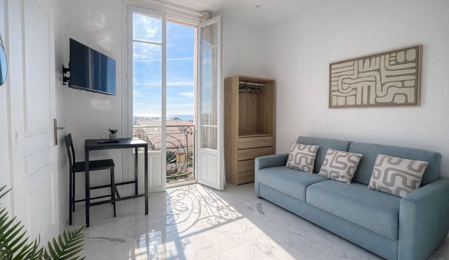 Bright studio flat in Cap d'Ail - Near Monaco in Cap d'Ail