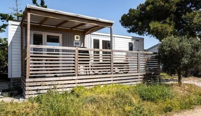 Camping de l'Arquet Côte Bleue* - Mobile home Family LV Clim 4 Rooms 6 people