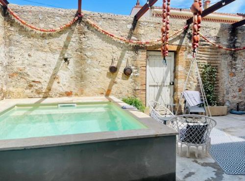 Can Montgaillard - La Villa avec Piscine - 3 chambres - proche Mer in Saint-Laurent-de-la-Salanque