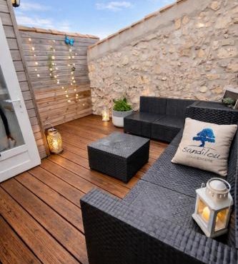 Casa Pino rooftop privé 8 personnes à 10 min des plages