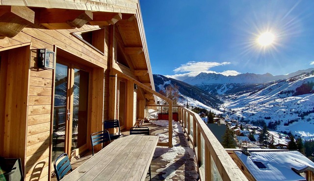 Chalet keryet, magnificent belvedere over the valley in Vars