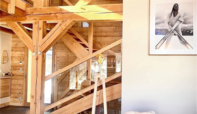 Chalet Naïga - luxury - 5 suites, spa, panoramic view, - Montgenèvre