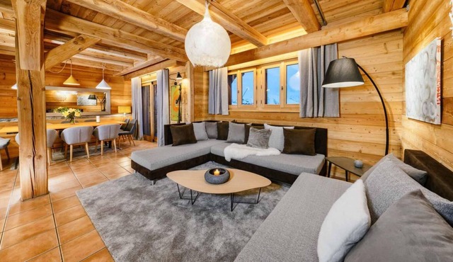 Chalet, view ski slopes, fitness, sauna, terrace, balcony, fireplace or stove, parking, tv in L'Alpe d'Huez