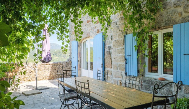 Character Stone House in the Heart of Medieval Montréal, Ardèche
