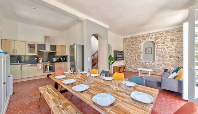 Colored House Martel of 135 m2 - Juan les Pins