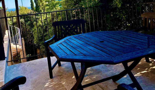 Double room-Family-Terrace-Vue Mer-Private Bathroom