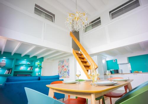 DUPLEX 60m2 - MONTPELLIER PROCHE GARE - Clim, Wifi, Netlifx