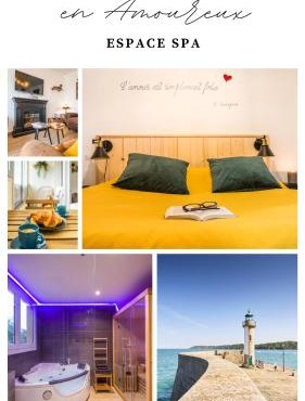 Escapade en Bord de mer avec Sauna et Spa Privés in Binic