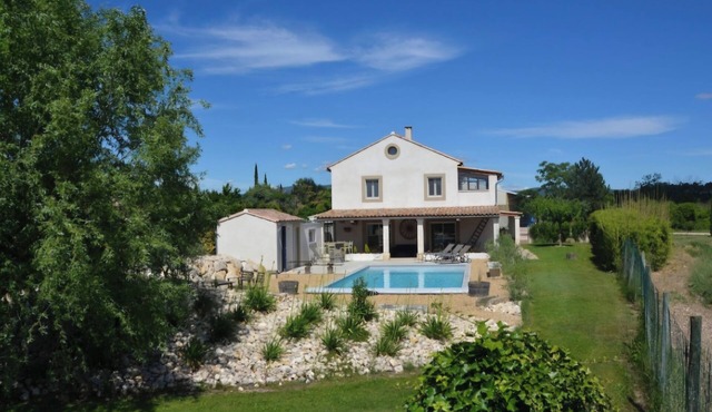 Farmhouse in the countryside with mature garden and swimming pool