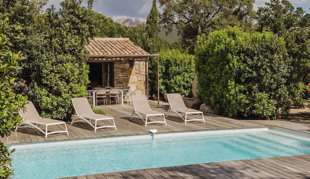 STE LUCIA DE PORTO VECCHIO new barn air conditioning/heated pool (classified *) in sainte lucie de porto vecchio