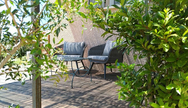Furnished house of tourism Between Vines & Garrigue in a landscape of Provence