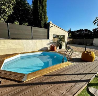 Havre de paix piscine & spa au cœur de la Provence