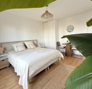 Jolie suite Bohème avec terrasse et vue sur le lac in Bellerive-sur-Allier