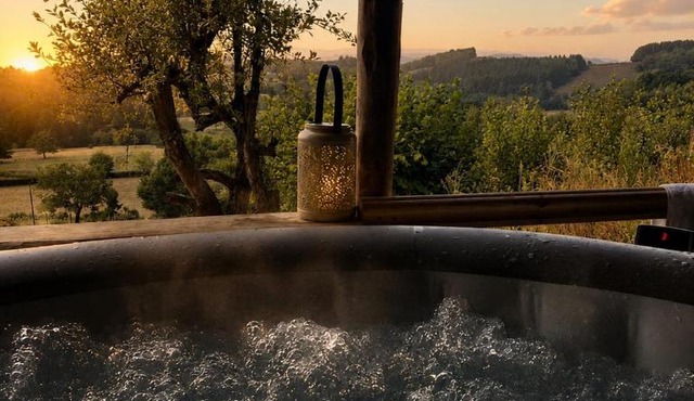 La Forêt suspendue - Gîte nature sur 9ha - option Spa avec vue panoramique