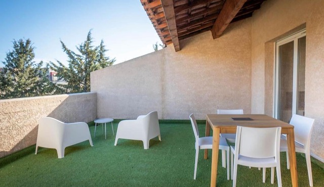 La Terraza, T2 avec Clim, Parking, Port Marianne