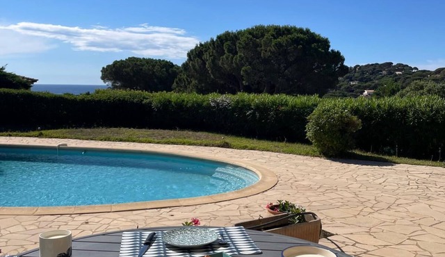Large villa with sea view, wimming pool and air-conditioned