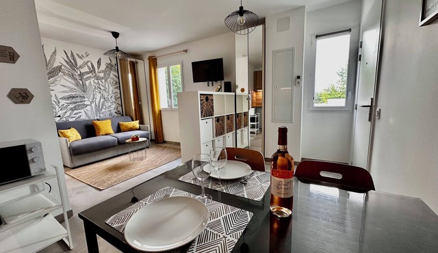 Le 29 Grimaldi, charming quiet studio, close to the Piano Festival and the Luberon.