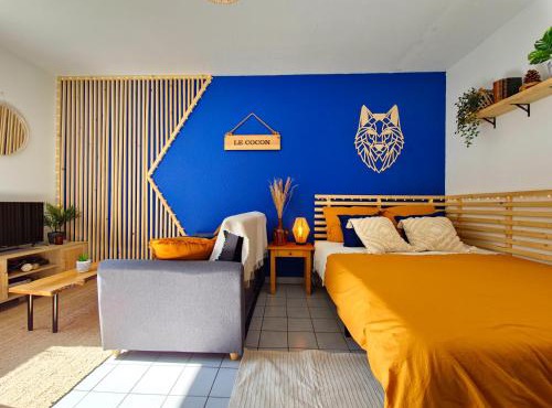 Le Cocon, Studio à 5 min de la gare de Grenoble