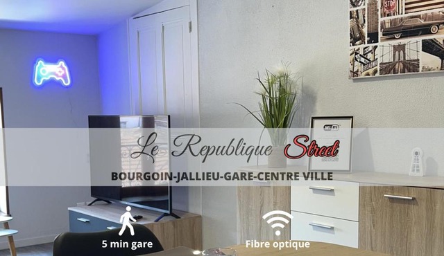 Le République Street, gare centre ville