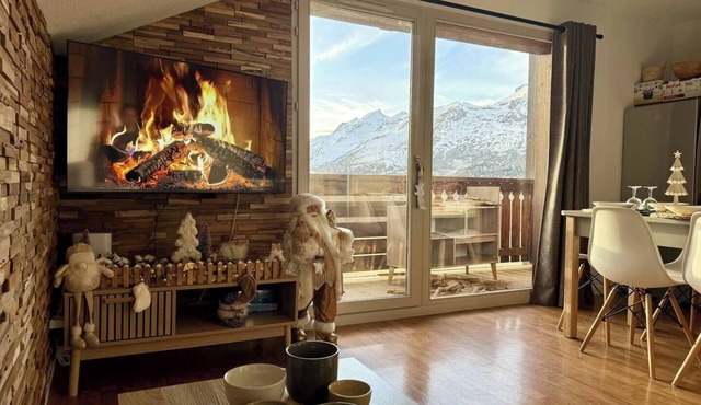 Le Refuge du Loup - Panoramic view, Netflix & Pool in Dévoluy