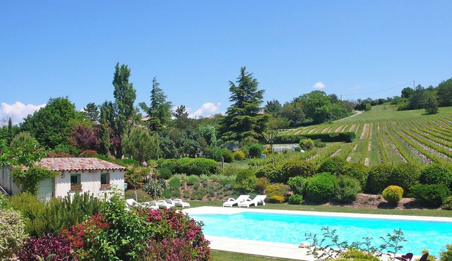 Les Cerisiers 2 Vacation Rentals: Le Vigne, surrounded by nature and just a stone's throw from the Drôme River in Mirabel-et-Blacons