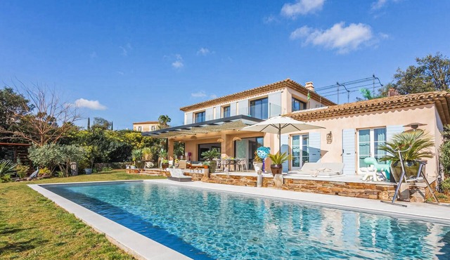 Lovely home in Grimaud with private swimming pool, can be inside or outside