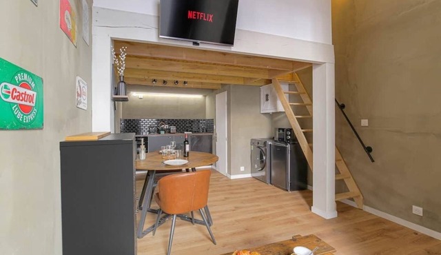 Lyon City - New Industrial Loft w/Mezzanine
