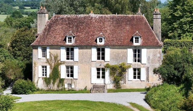 Manoir authentique proche Paris - 15 pers. - FR-1-497-273 in Saint-Germain-de-Clairefeuille