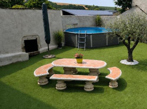 Maison avec Piscine, Spacieuse et climatisée, campagne cascade 30 min Sidobre 45min Albi